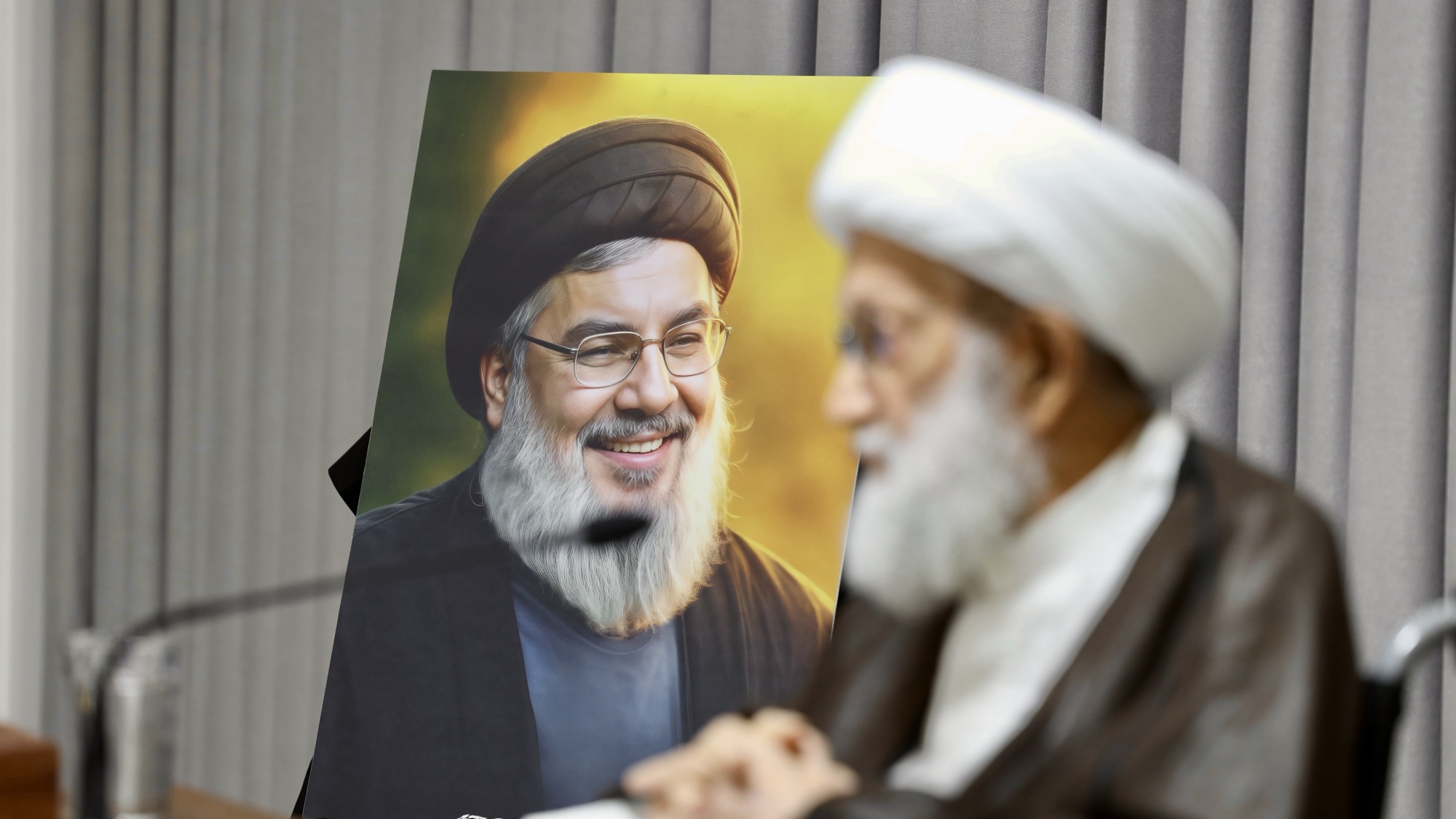 كلمة آية الله قاسم في أربعينية الشهيد الأقدس السيد حسن نصر الله - ٦ نوفمبر ٢٠٢٤