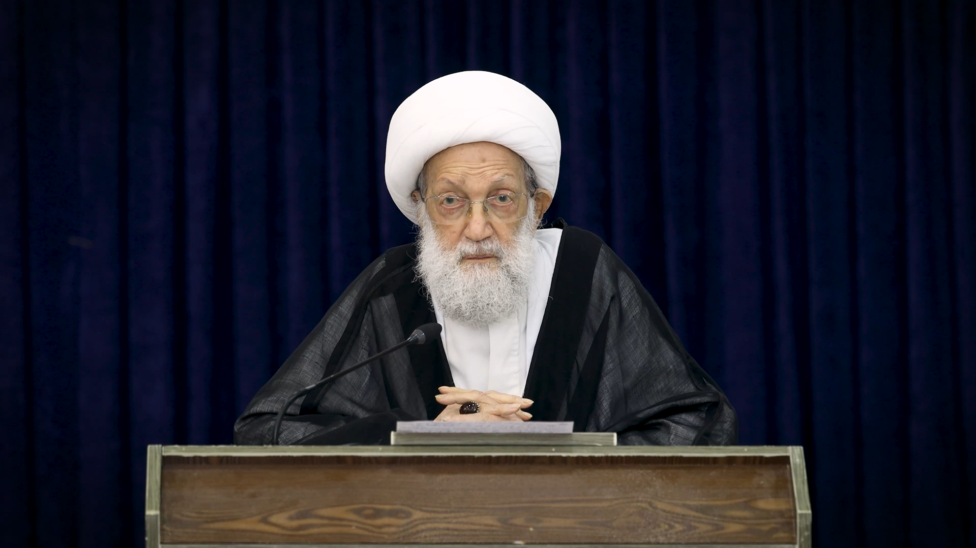 كلمة آية الله قاسم في مؤتمر "مدرسة نصر الله" الدولي - ٩ نوفمبر ٢٠٢٤