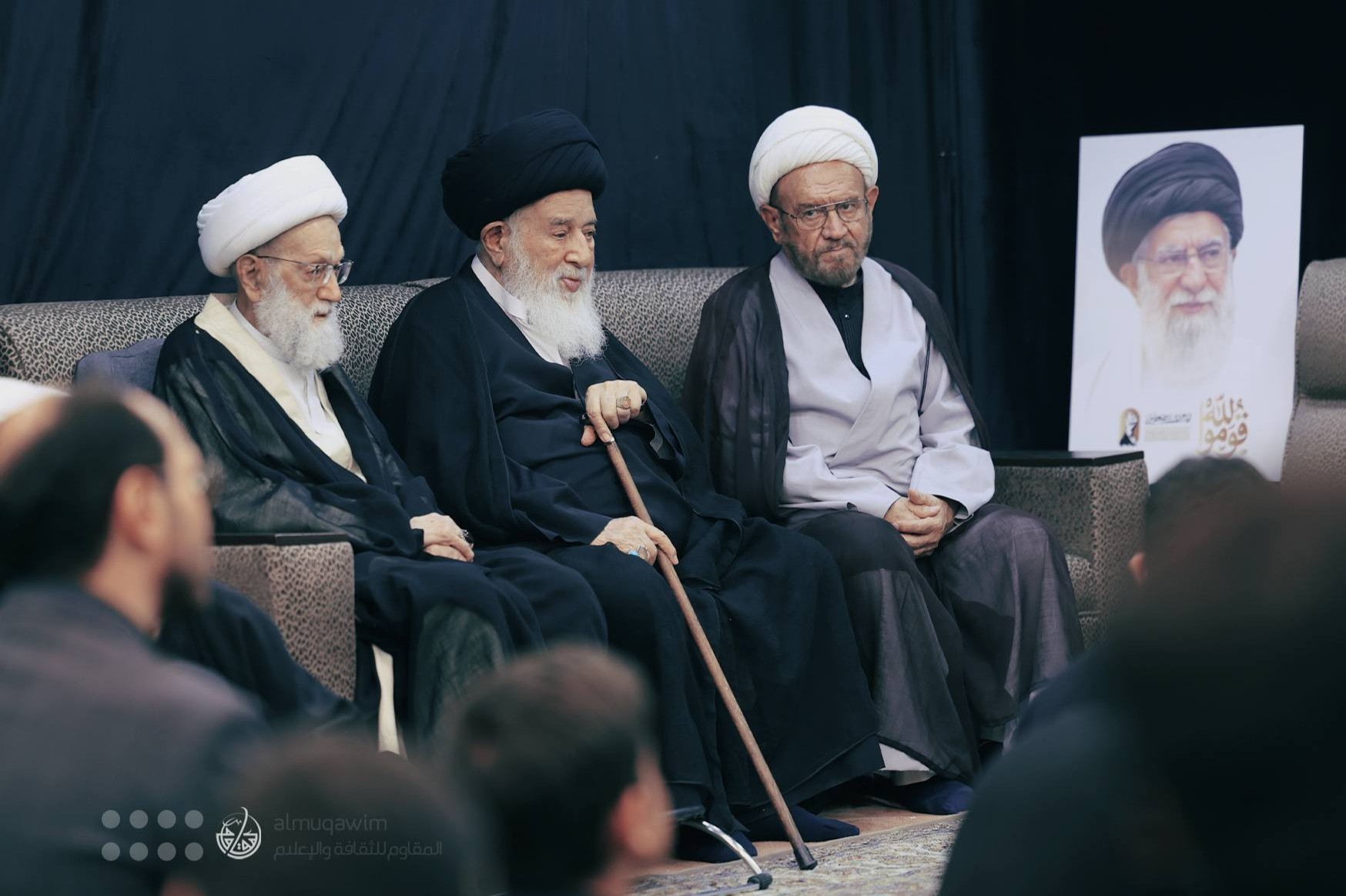آية الله قاسم يُقيم مجلسًا تأبينيًا لروح الامام الشهيد السيد علي الخامنئي