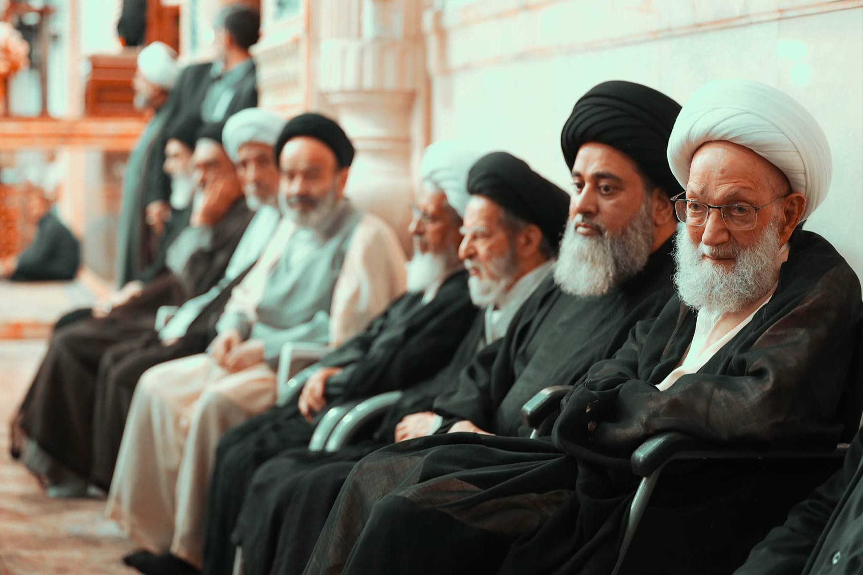 آية الله قاسم المجلس التأبيني للامام الشهيد الخامنئي (قده)