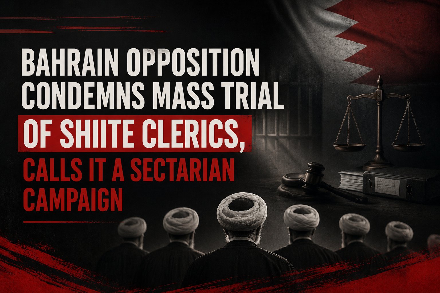 Bahrain Opposition Condemns Mass Trial of Shiite Clerics, Calls It a Sectarian Campaign