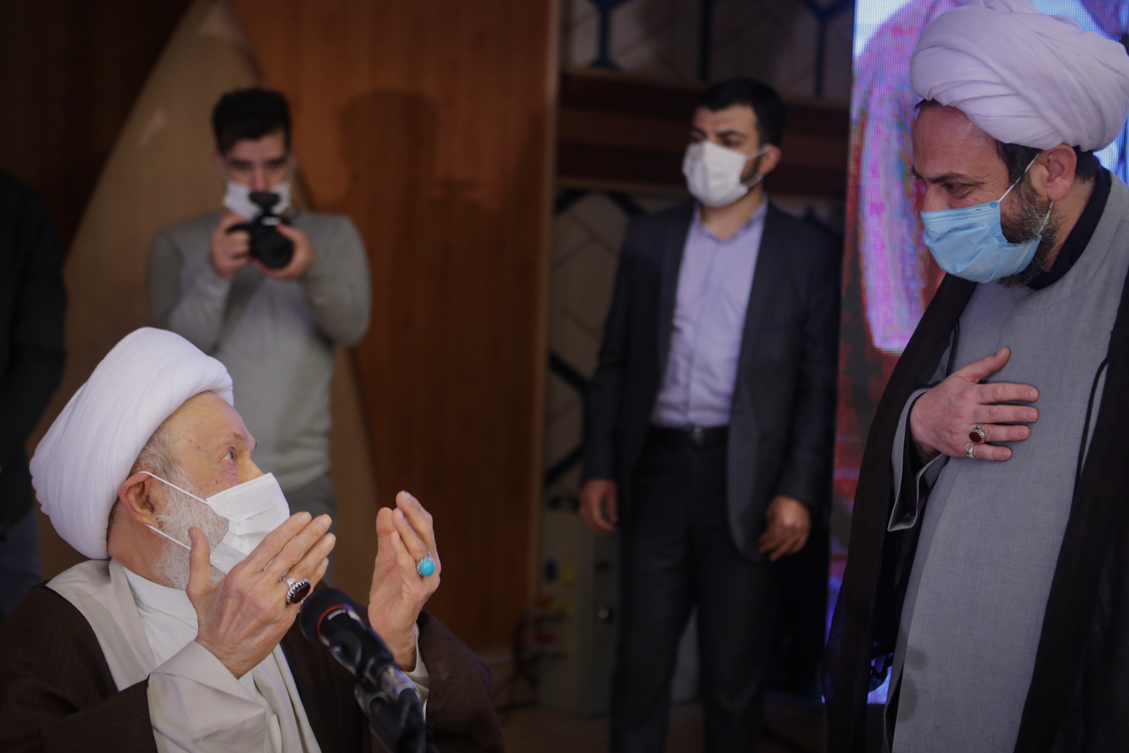 تغطية مصورة : كلمة سماحة آية الله قاسم في الملتقى التعريفي بفكر الراحل آية الله اليزدي - 2021