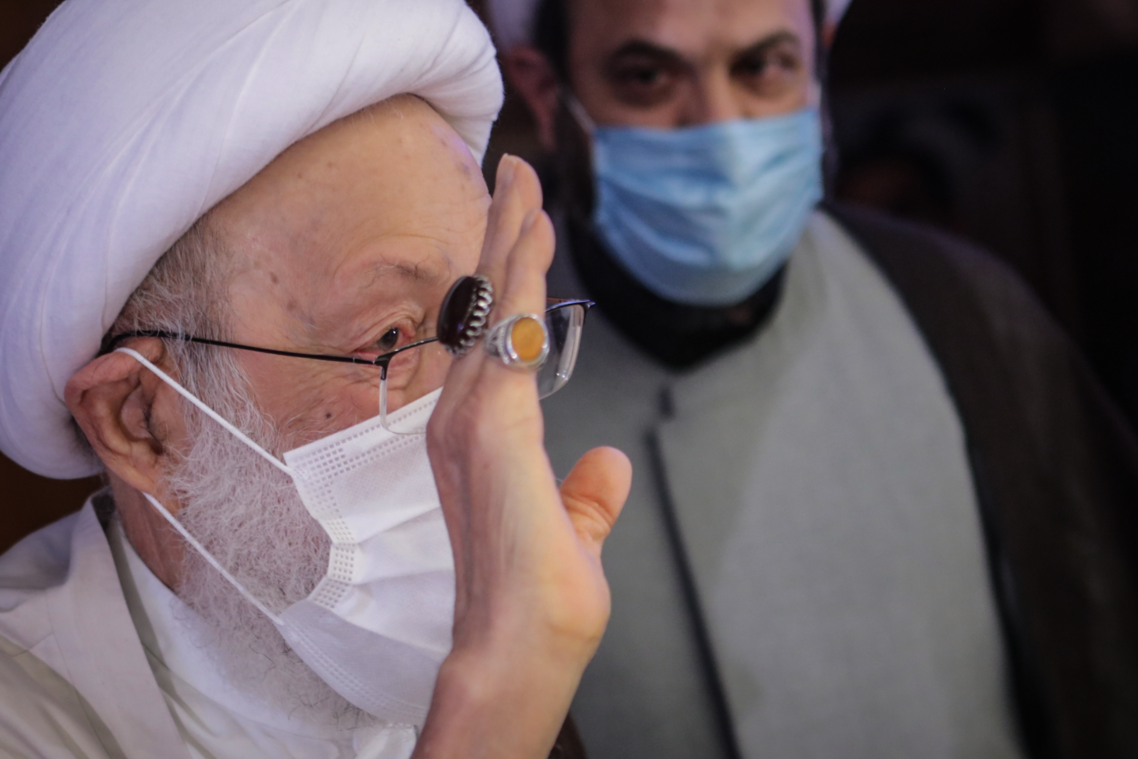 تغطية مصورة : كلمة سماحة آية الله قاسم في الملتقى التعريفي بفكر الراحل آية الله اليزدي - 2021