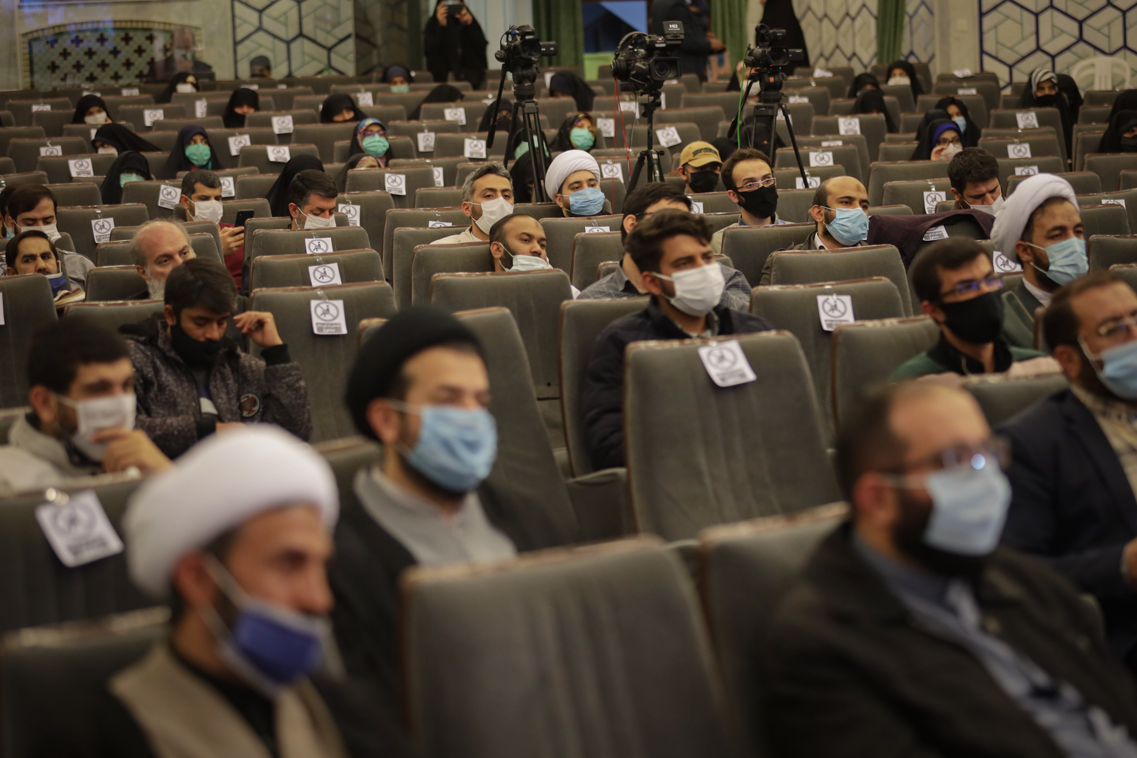 تغطية مصورة : كلمة سماحة آية الله قاسم في الملتقى التعريفي بفكر الراحل آية الله اليزدي - 2021