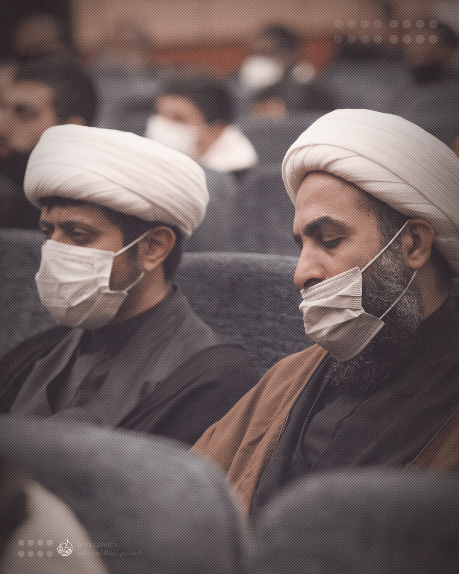 تغطية مصورة : آية الله قاسم يشارك في الذكرى الثانية لبطليّ الأمة الإسلامية - ٥ يناير ٢٠٢٢م