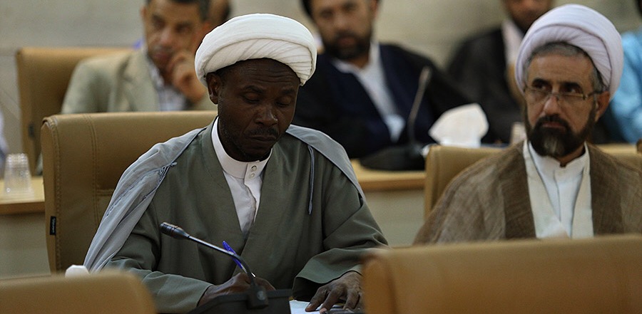 تغطية مصورة : تجمع شخصيات علمائية وفكريّة دوليّة في "العام الثاني من الحصار العسكري على آية الله قاسم"