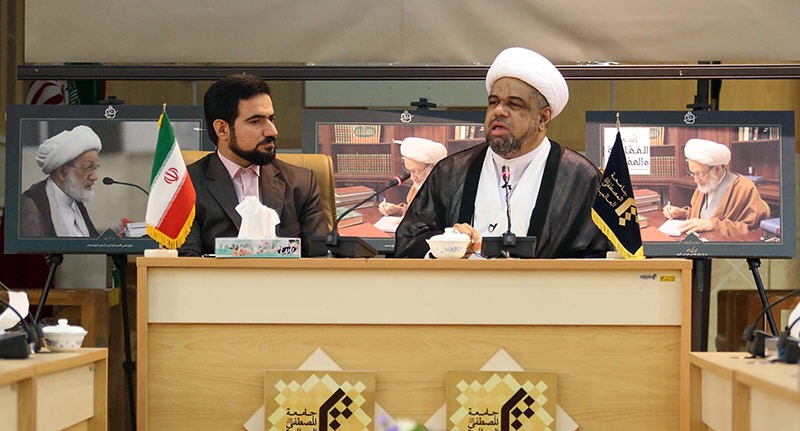 تغطية مصورة : تجمع شخصيات علمائية وفكريّة دوليّة في "العام الثاني من الحصار العسكري على آية الله قاسم"