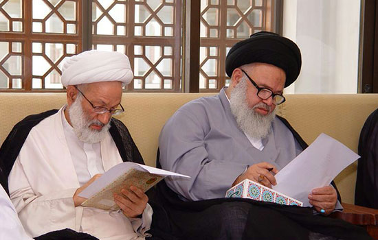 السـيرة المصـورة لـ آية الله قاسم