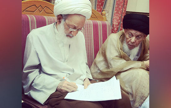 السـيرة المصـورة لـ آية الله قاسم